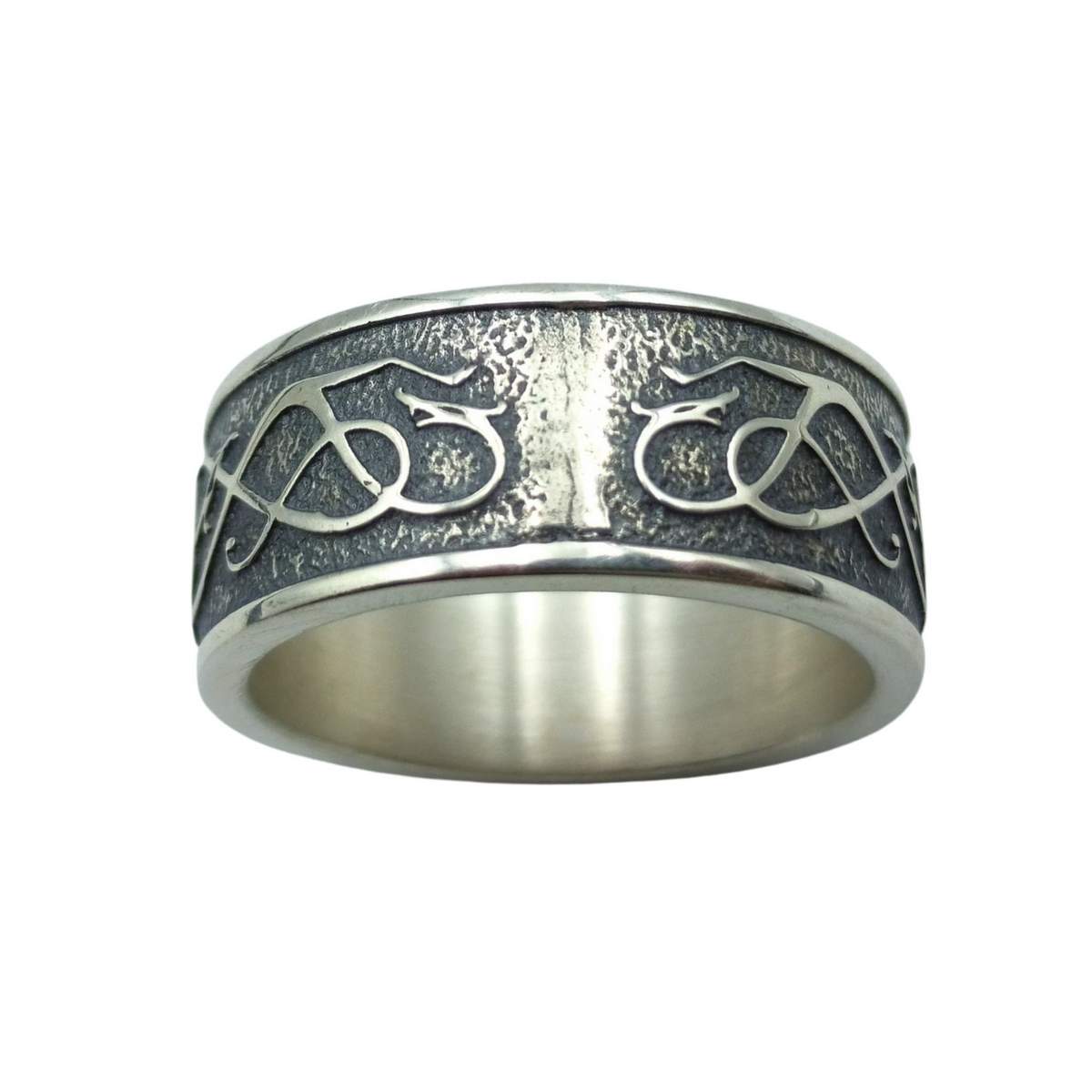 Norse Urnes ornament rings