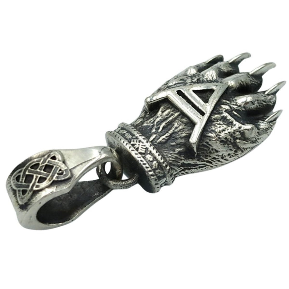 Slavic Veles Bear paw pendant