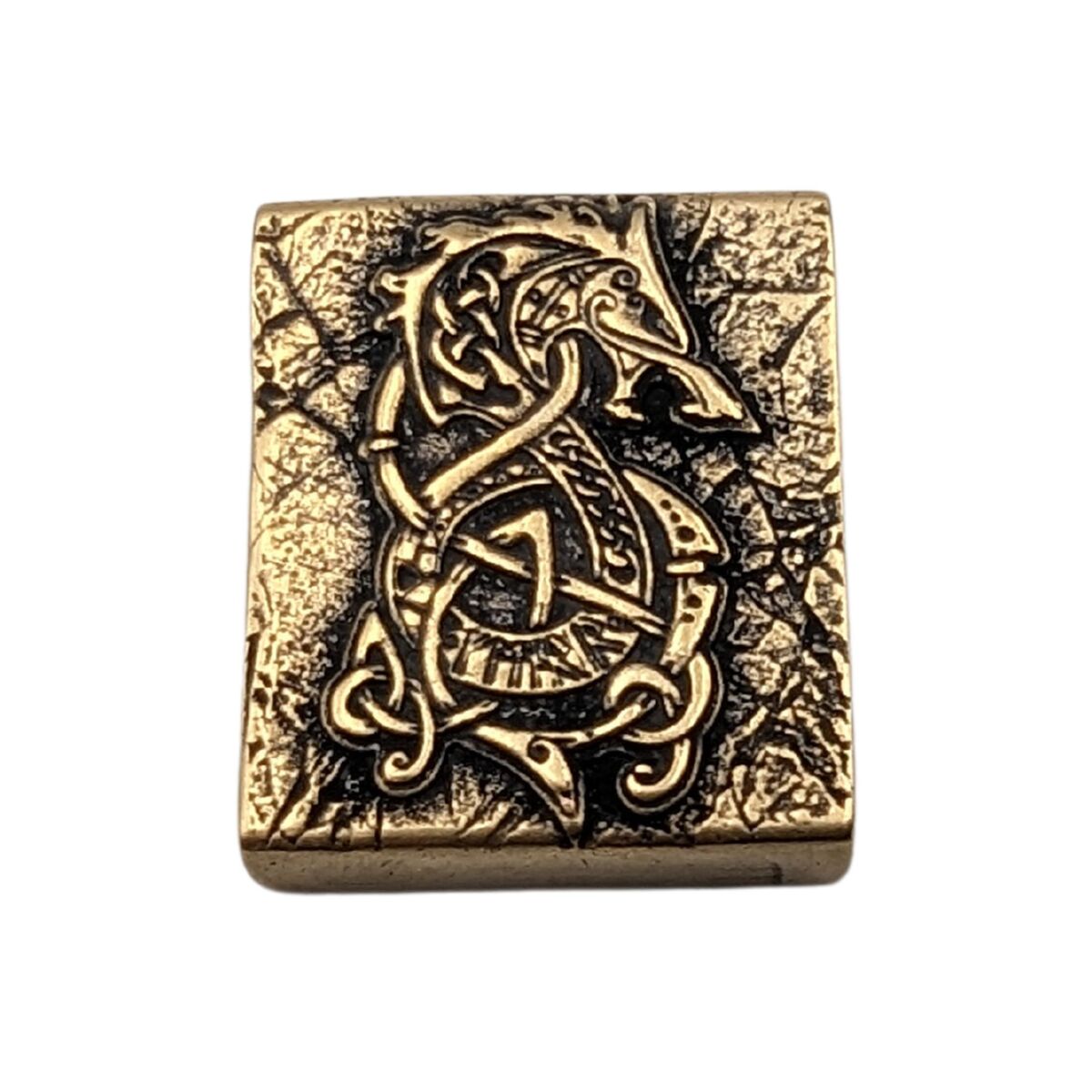 Fenrir wolf molle clip Bronze