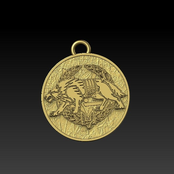 Idu na Vy SOF pendant Gold plating