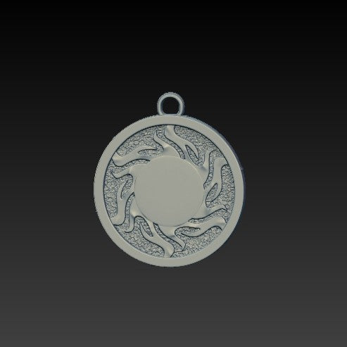 Svarog symbol pendant