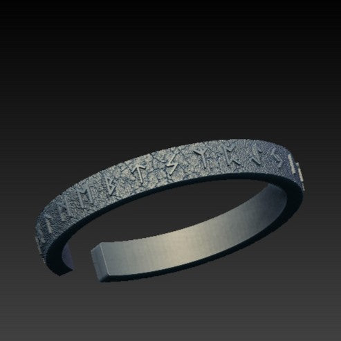 Norse Runes bracelet Silver 925