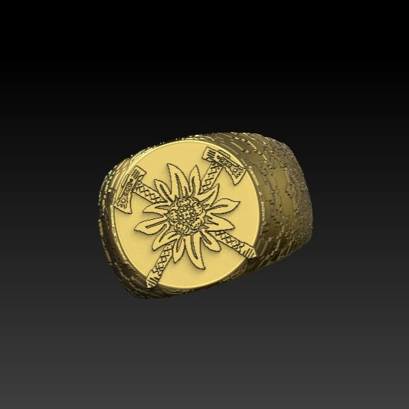 Ukrainian Mountain Infantry ring