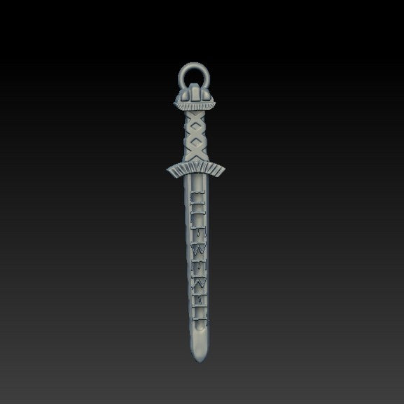 Ulfberht sword earrings Silver 925