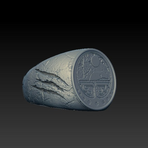 Ichkerian flag ring