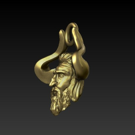 Slavic God Veles pendant