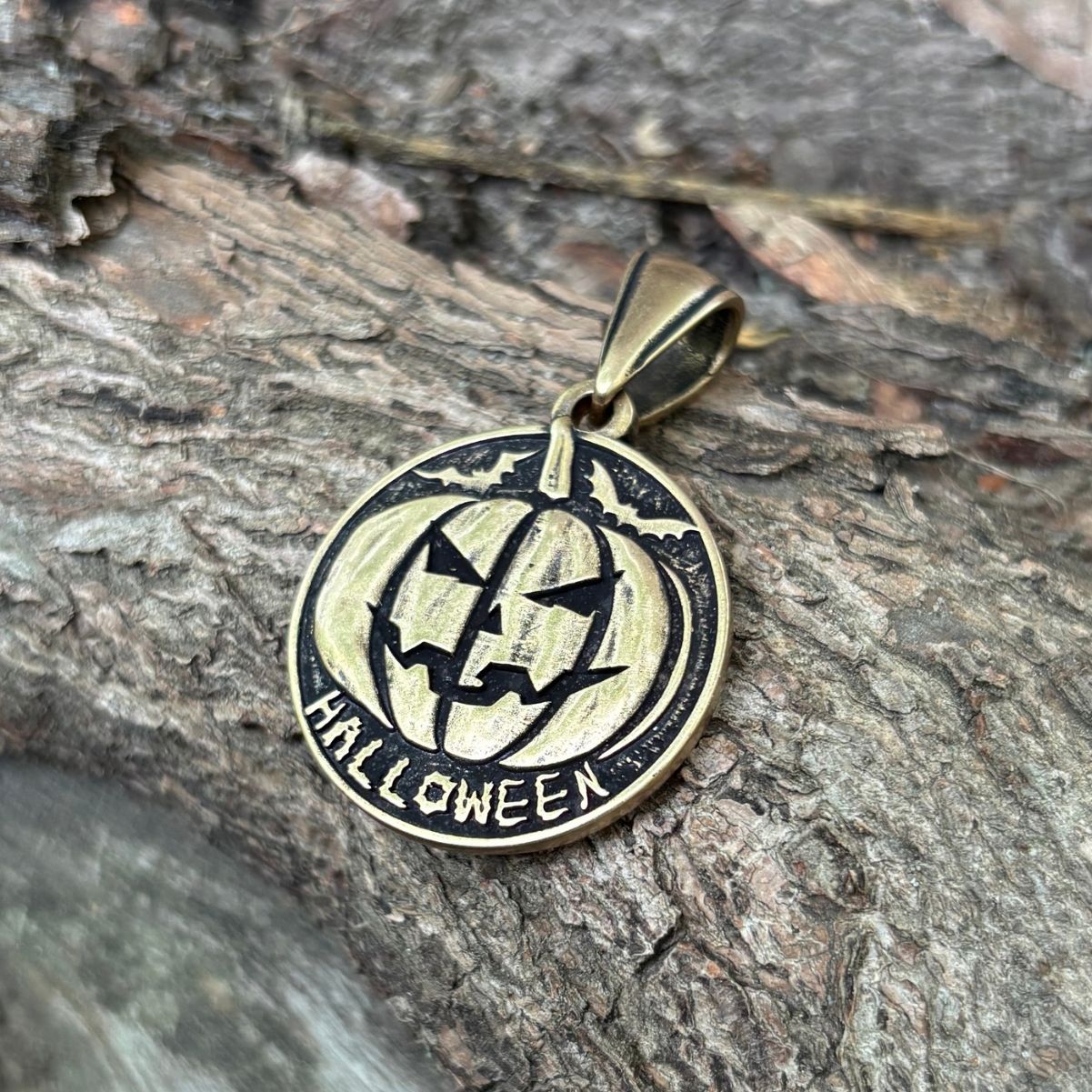Halloween Pumpkin pendant