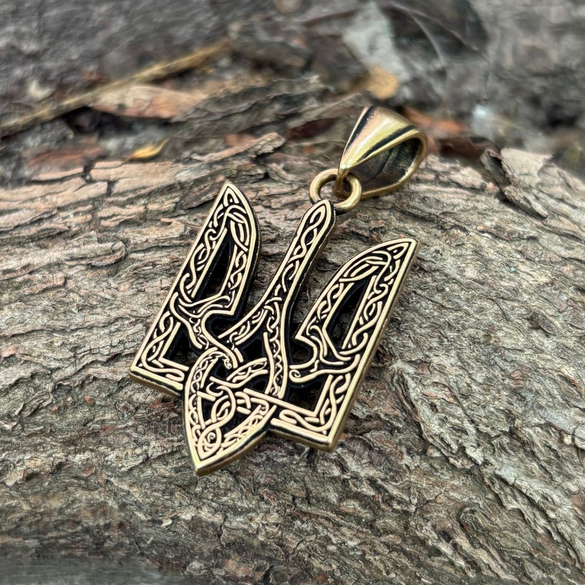Ukrainian Trident Mammen pendant