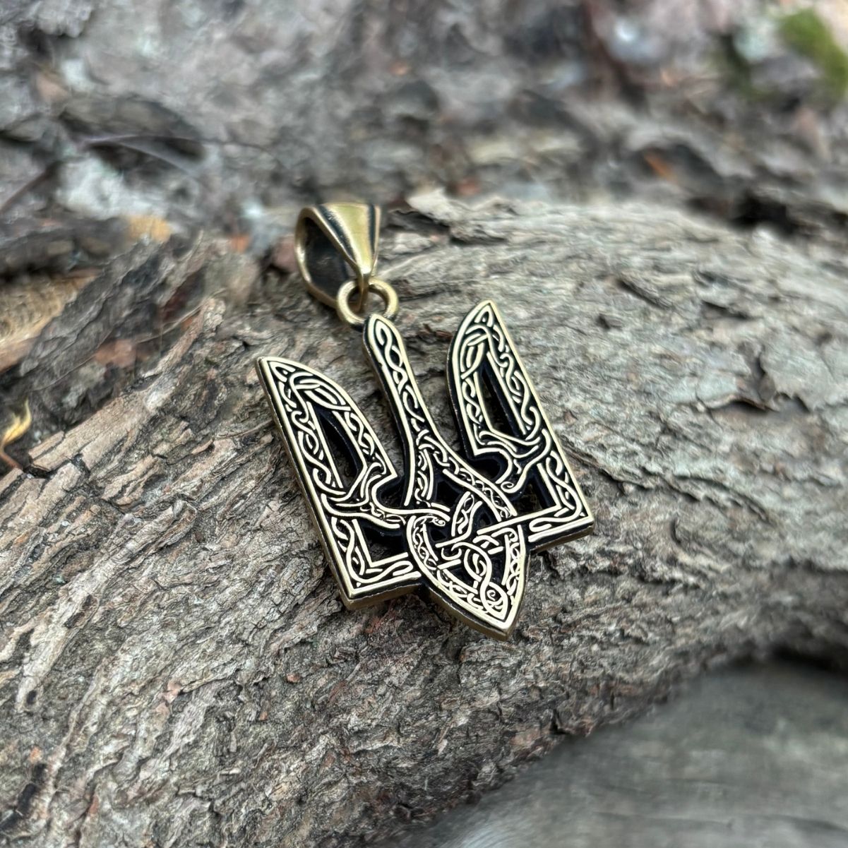 Ukrainian Trident Mammen pendant