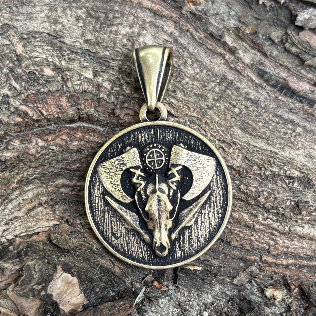 Wolf Skull pendant