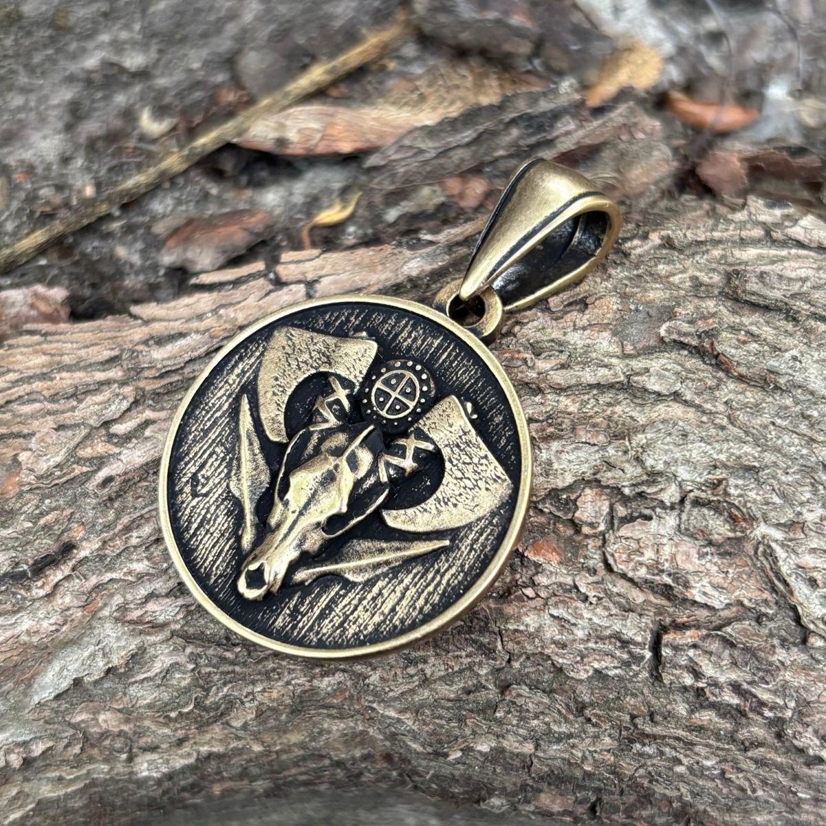 Wolf Skull pendant