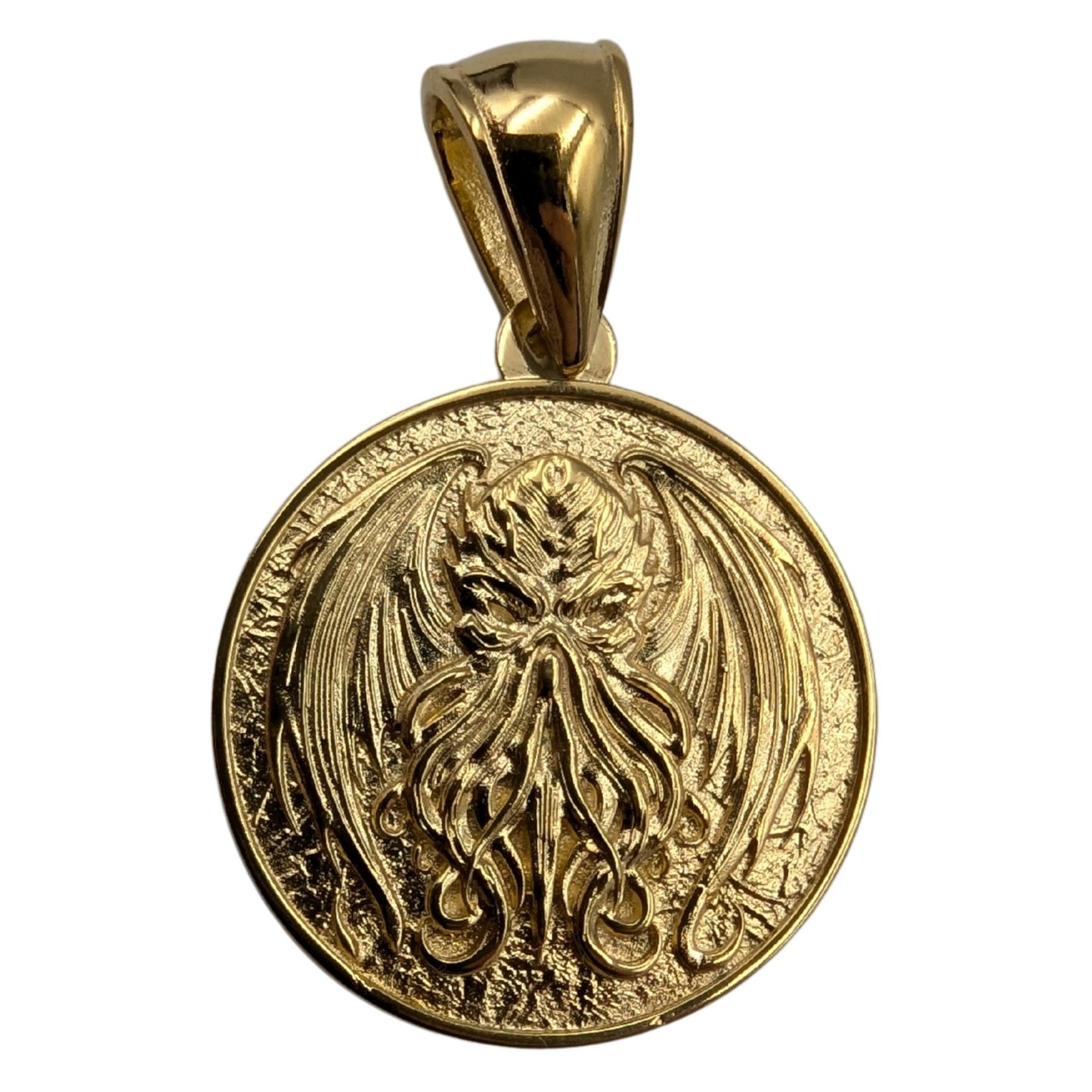 Cthulhu pendant Gold plating
