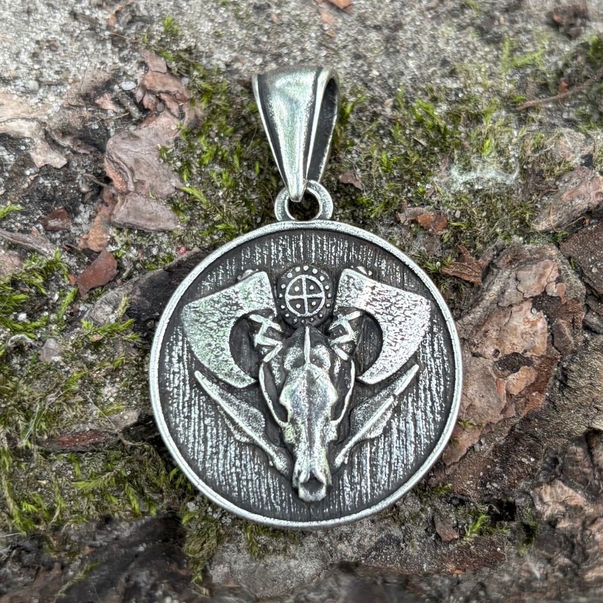 Wolf Skull pendant