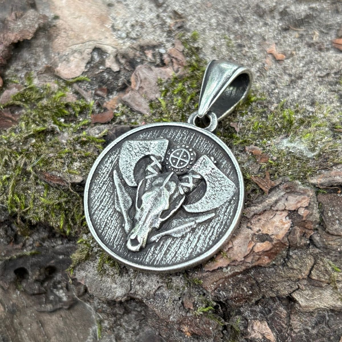 Wolf Skull pendant