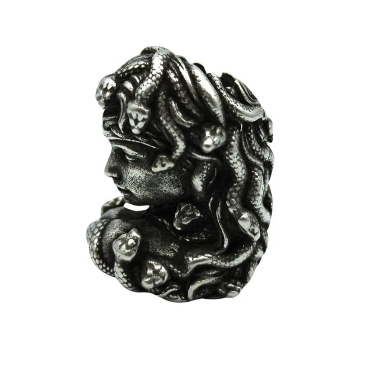 Medusa Gorgon paracord bead