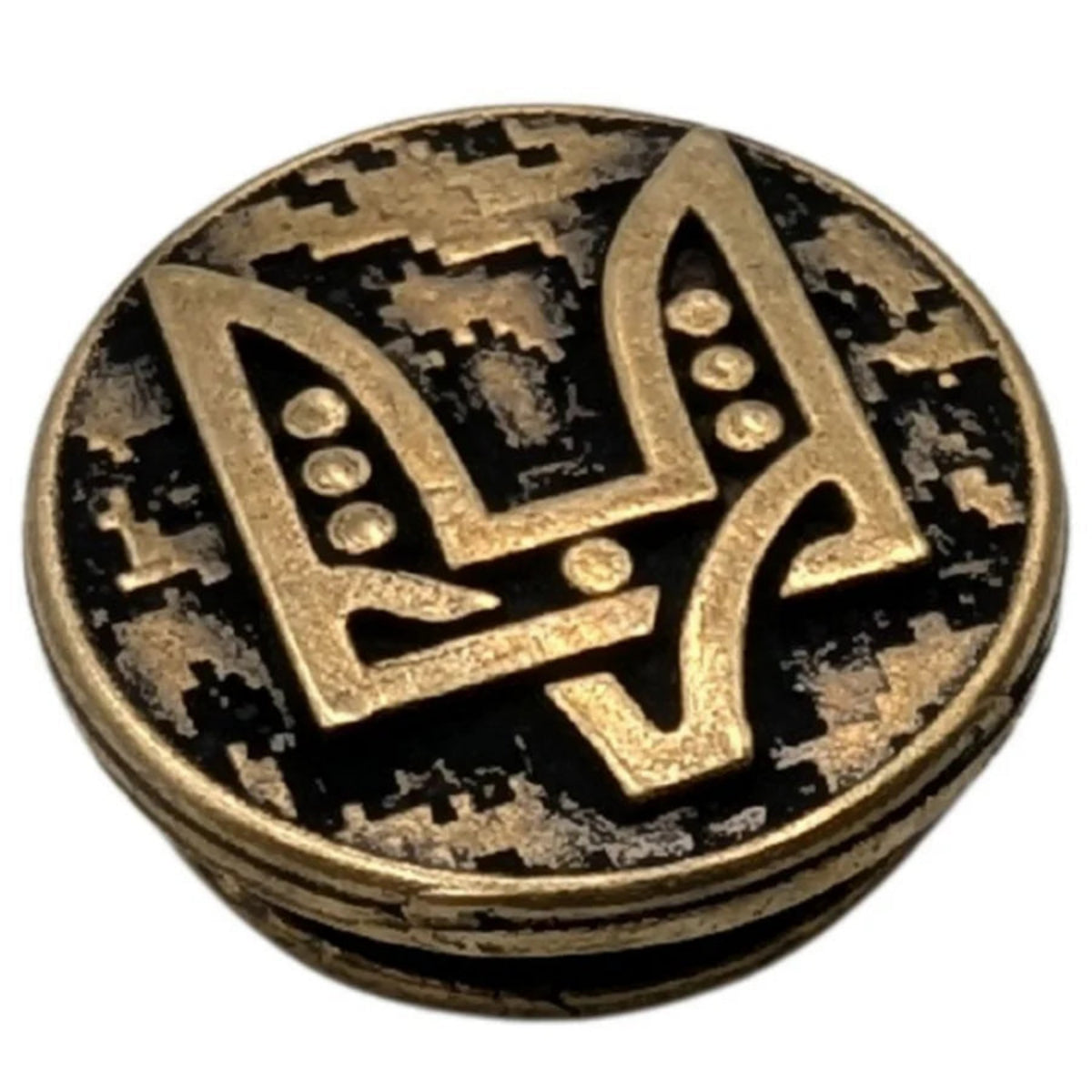 Ukrainian trident paracord bead