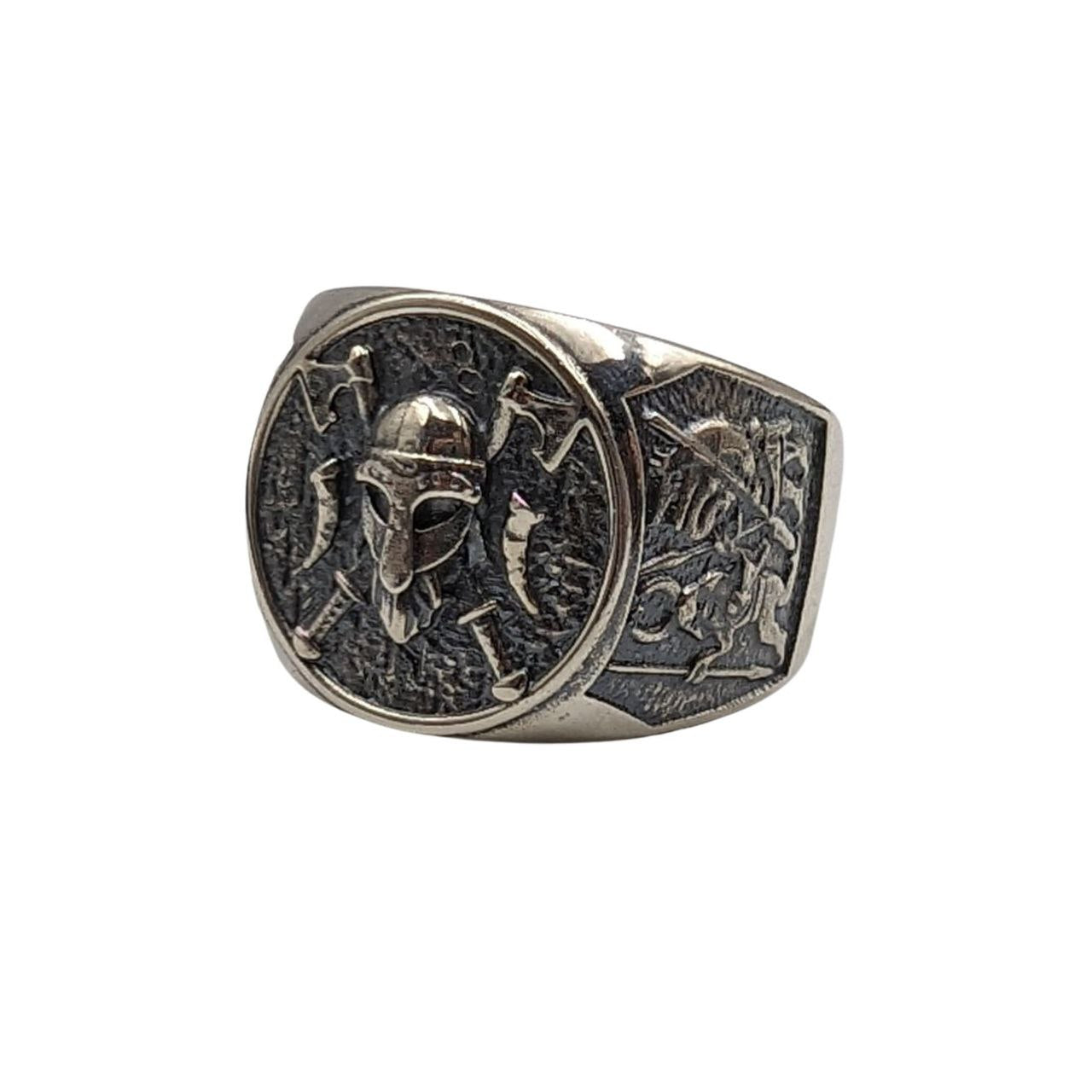 Viking warrior signet ring