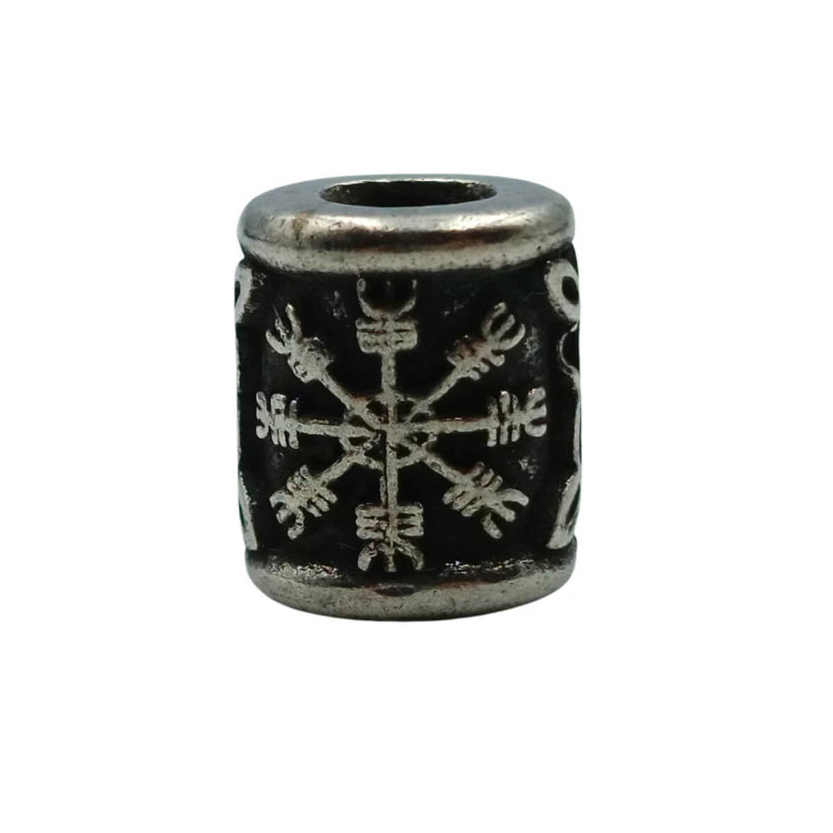 Aegishjalmur Helm of Awe bead Silver plating