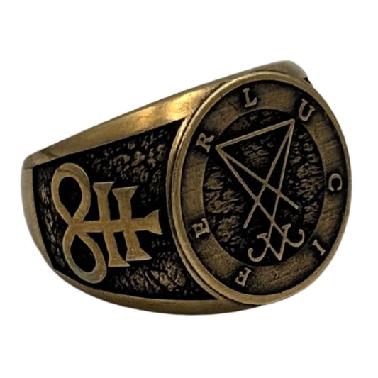 Ring with the Sigil of Lucifer