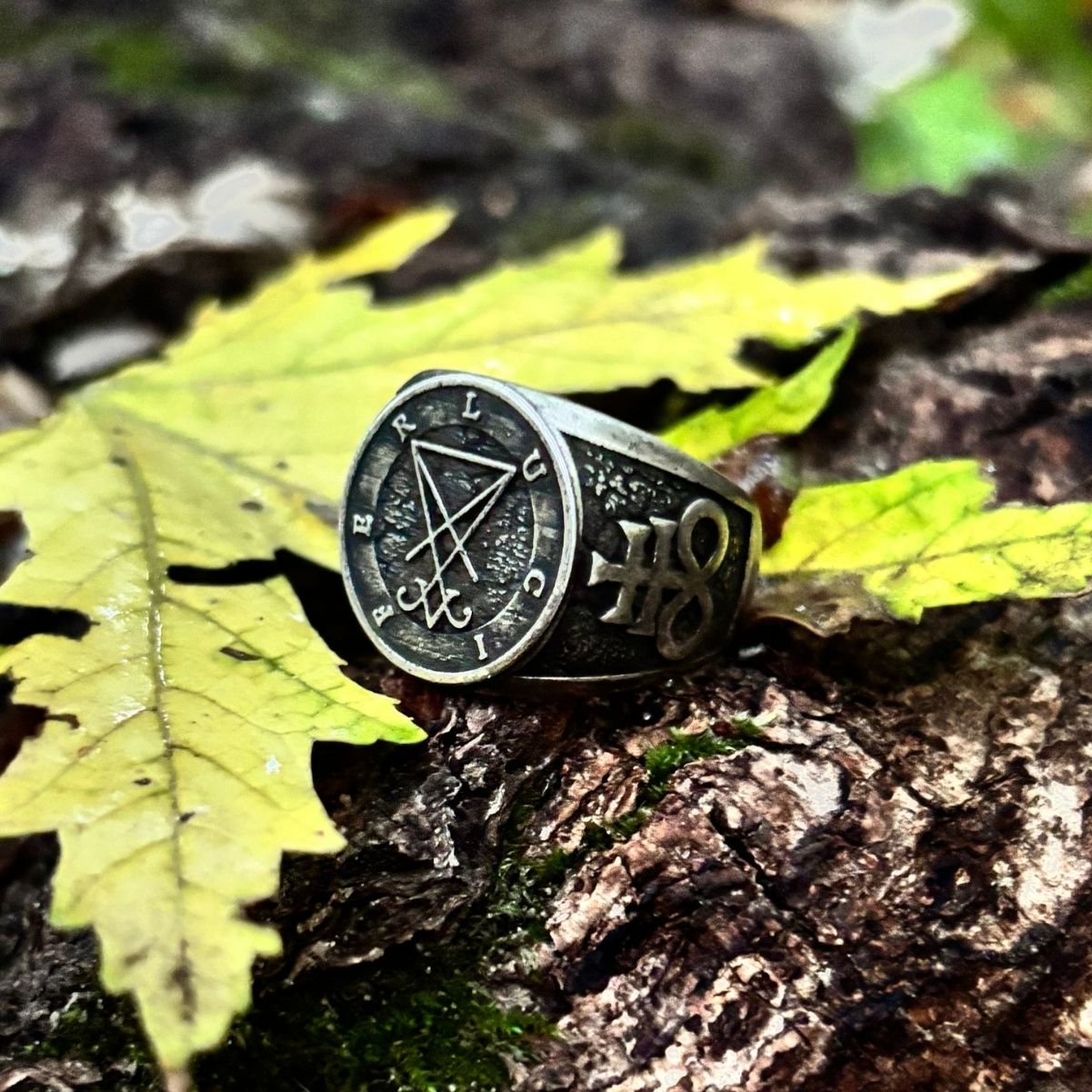Ring with the Sigil of Lucifer
