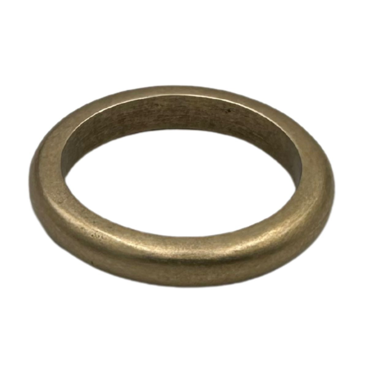 Minimalist simple ring 6 US Bronze with patina