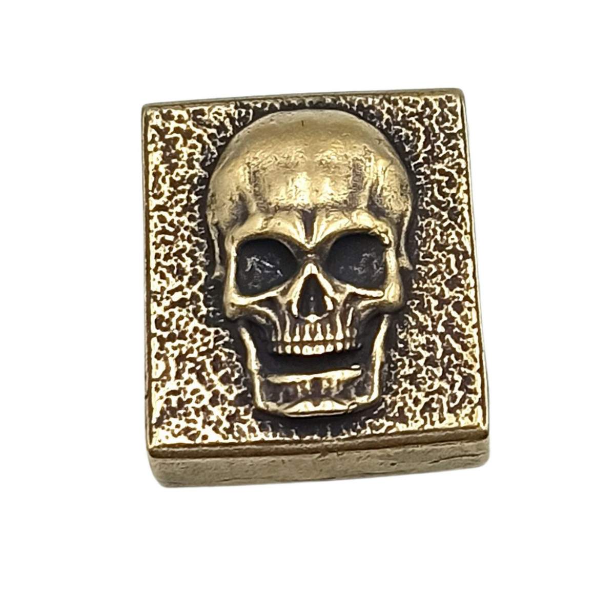 Skull bronze Molle clip Skull 01 Bronze