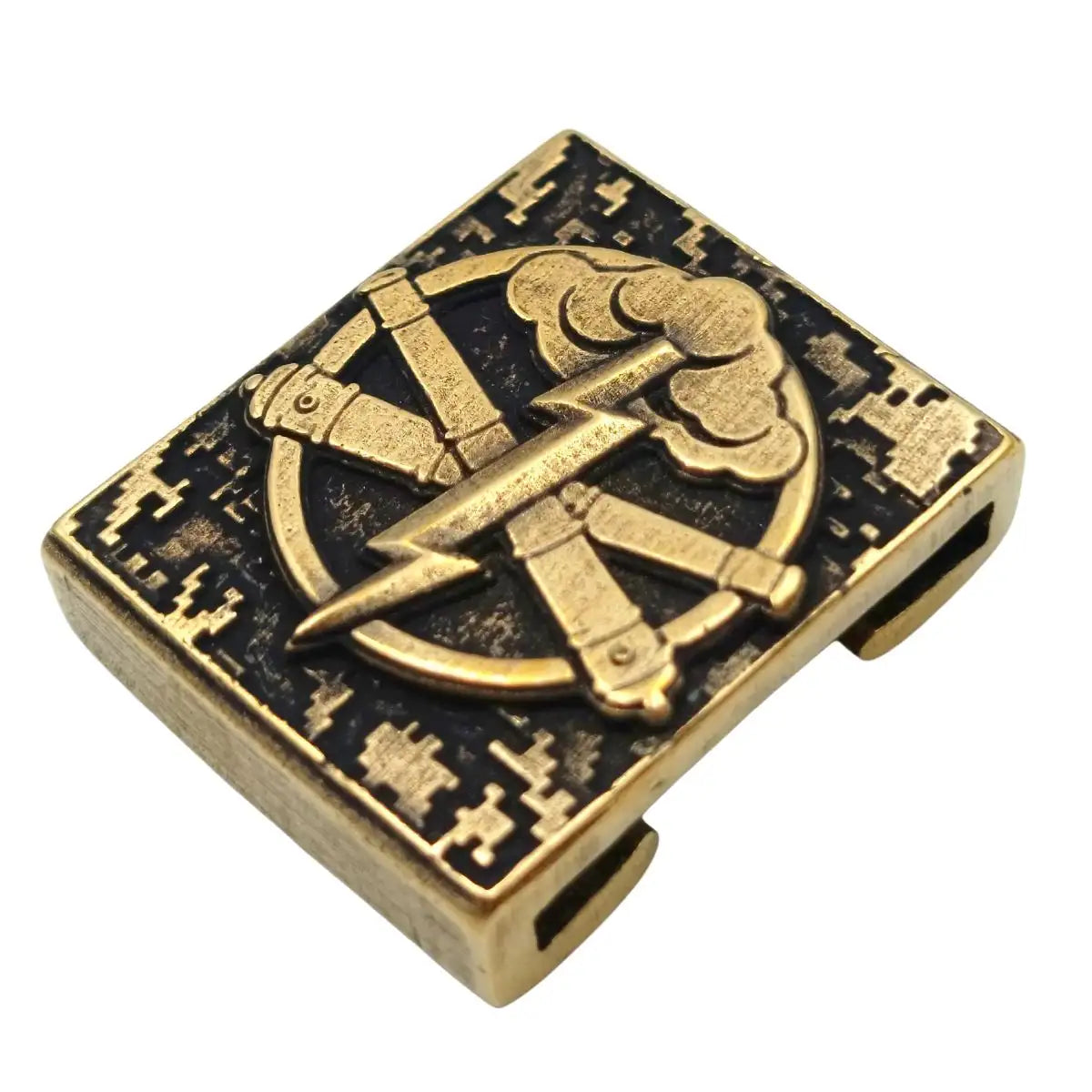 Crossed Cannons molle clip