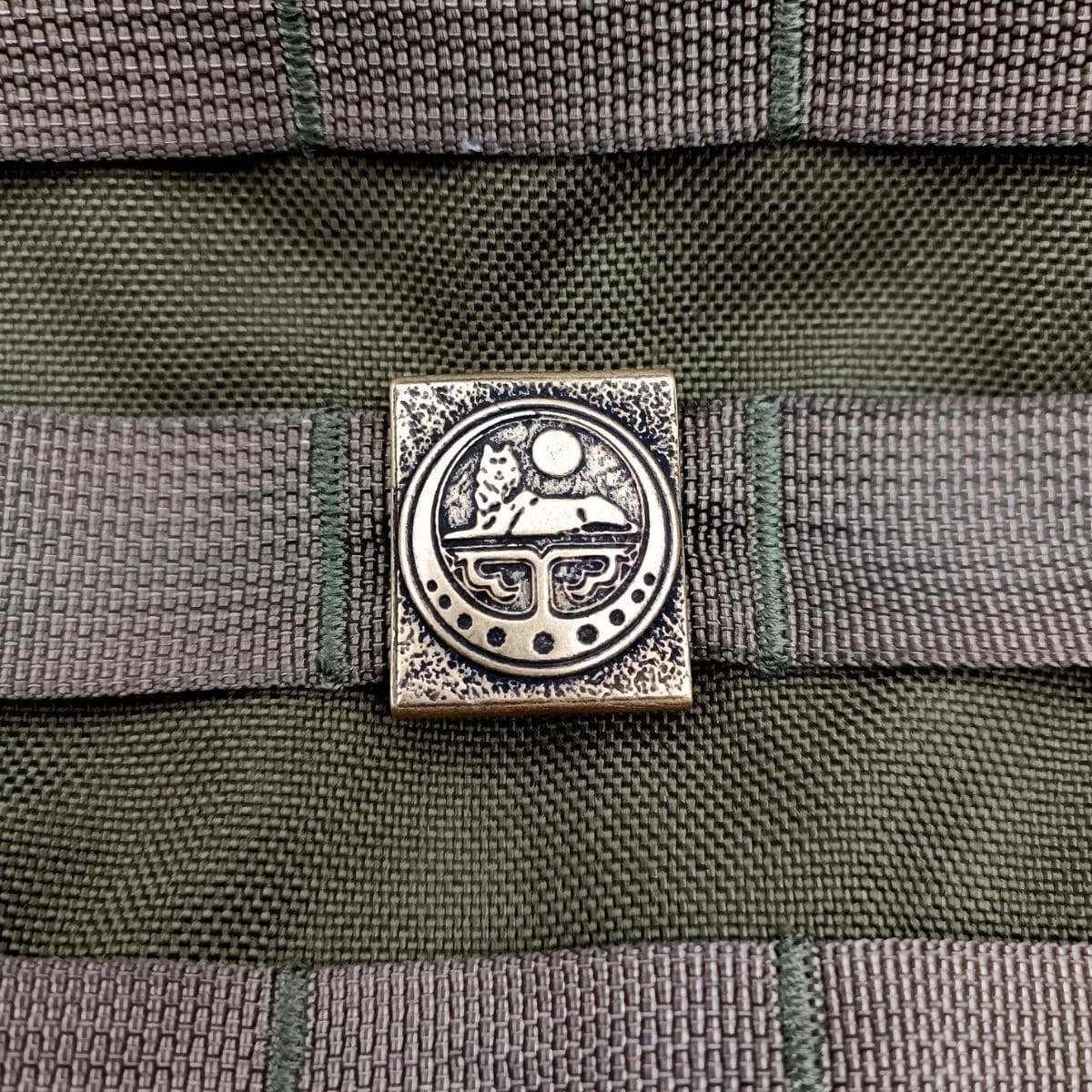 Ichkeria flag molle clip