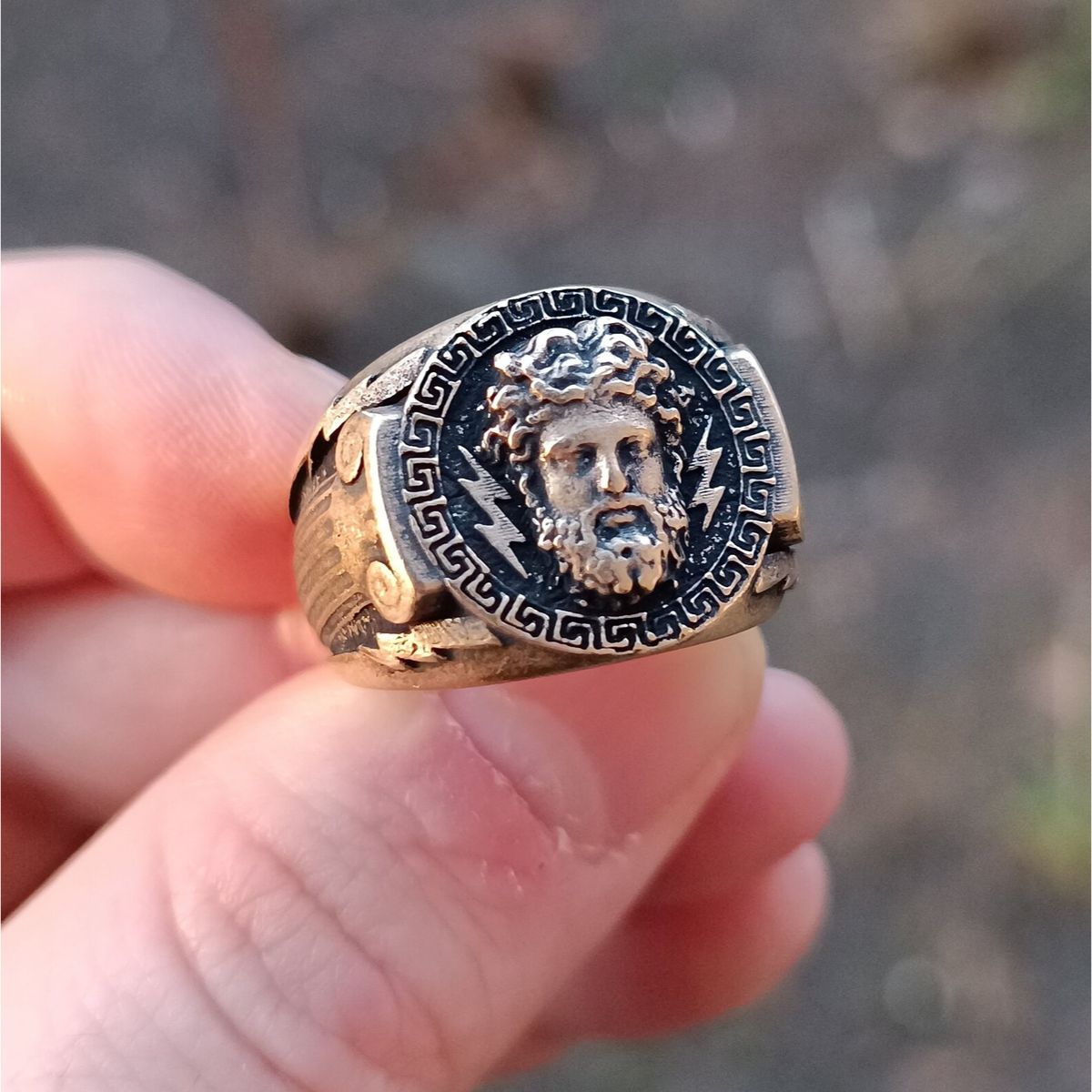 Zeus signet ring