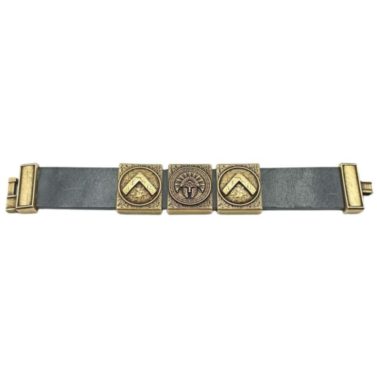 Spartan leather cuff bracelet