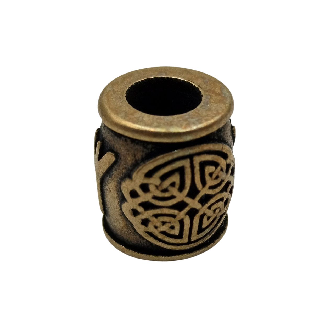 Algiz rune bead