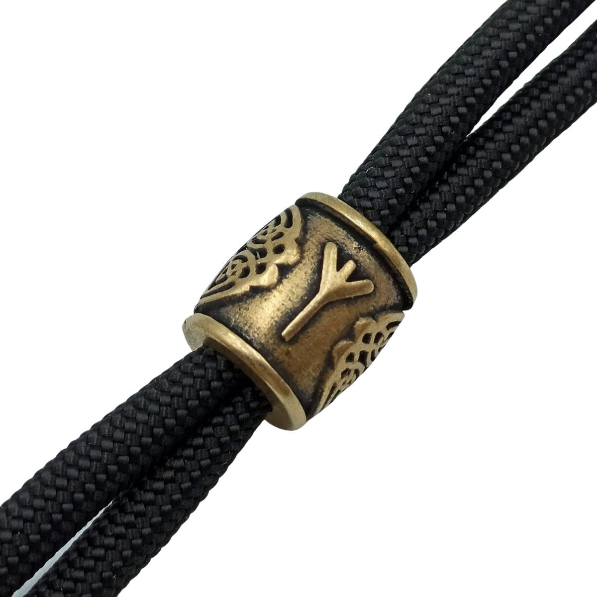 Algiz rune bead