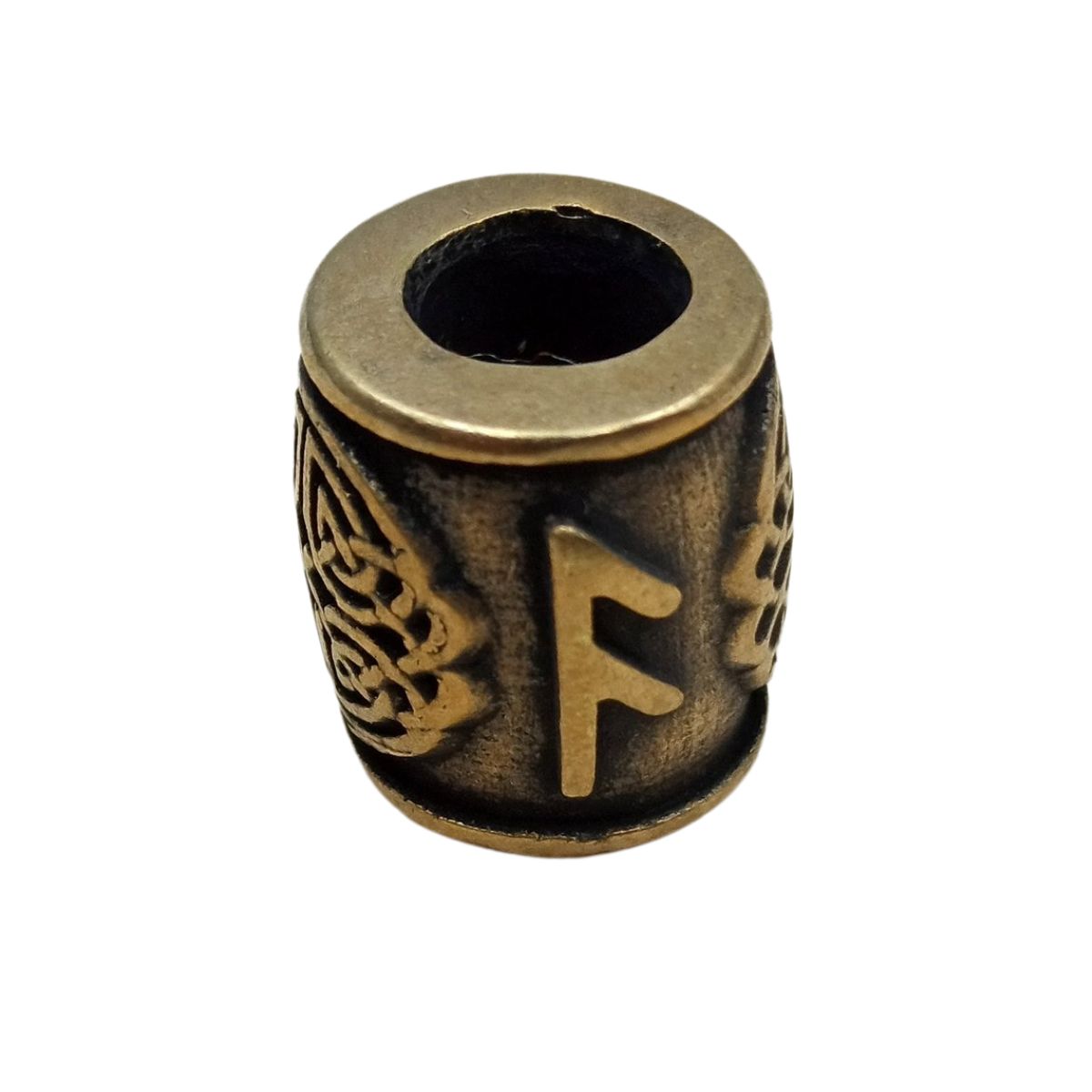 Ansuz rune bead