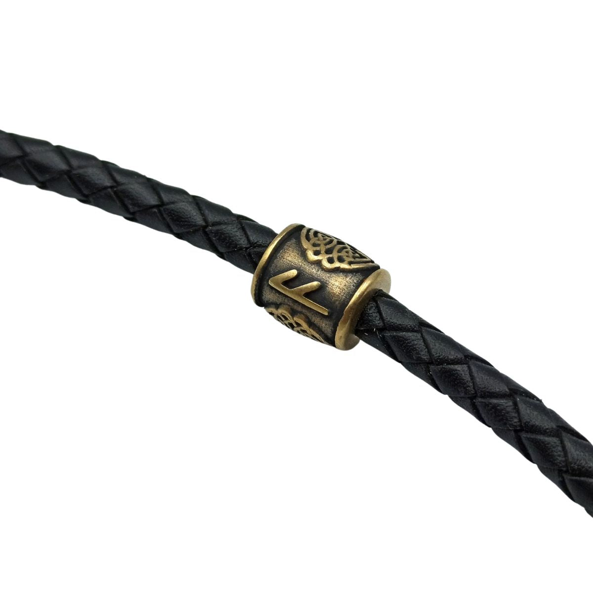 Ansuz rune bead