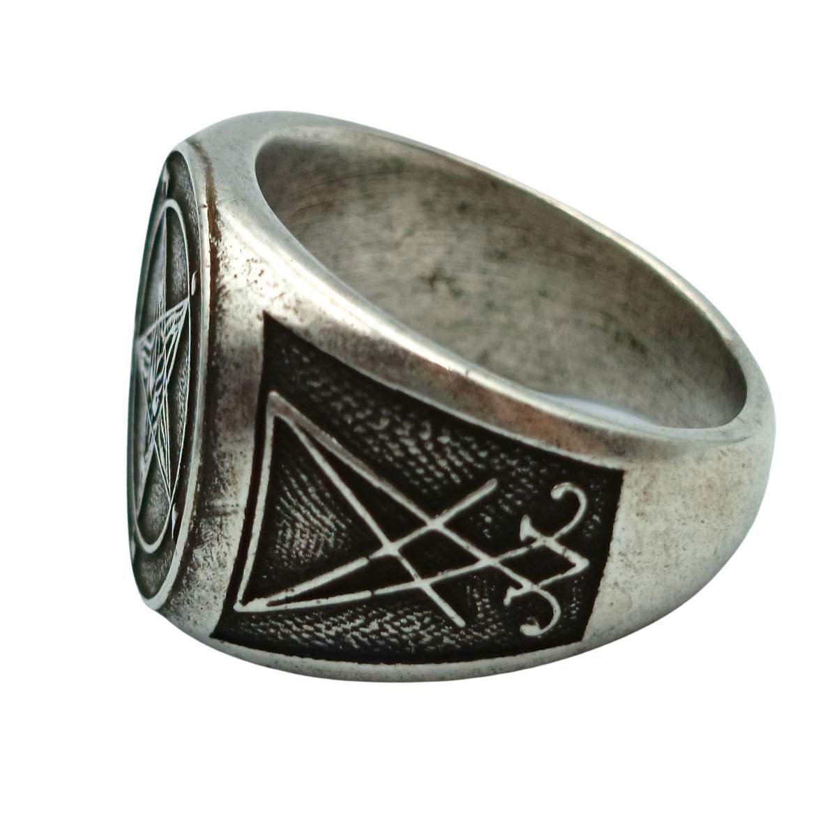 Baphomet sigil ring