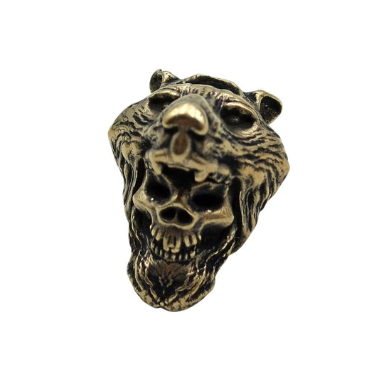 Berserker skull paracord bead