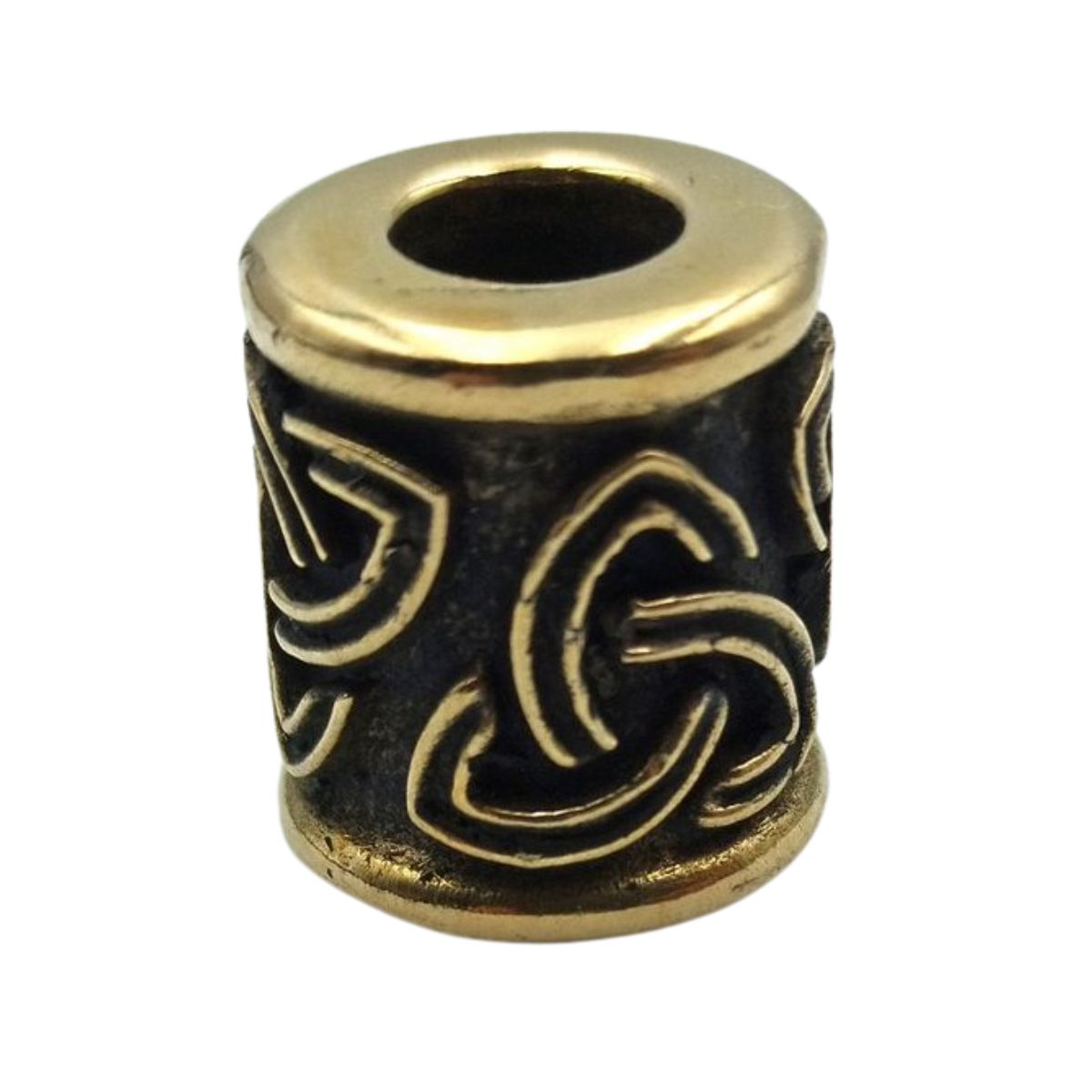 Celtic knot bead Bronze