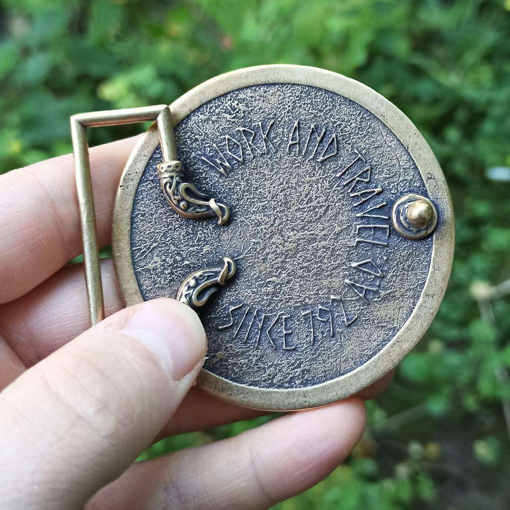 Drakkar belt buckle