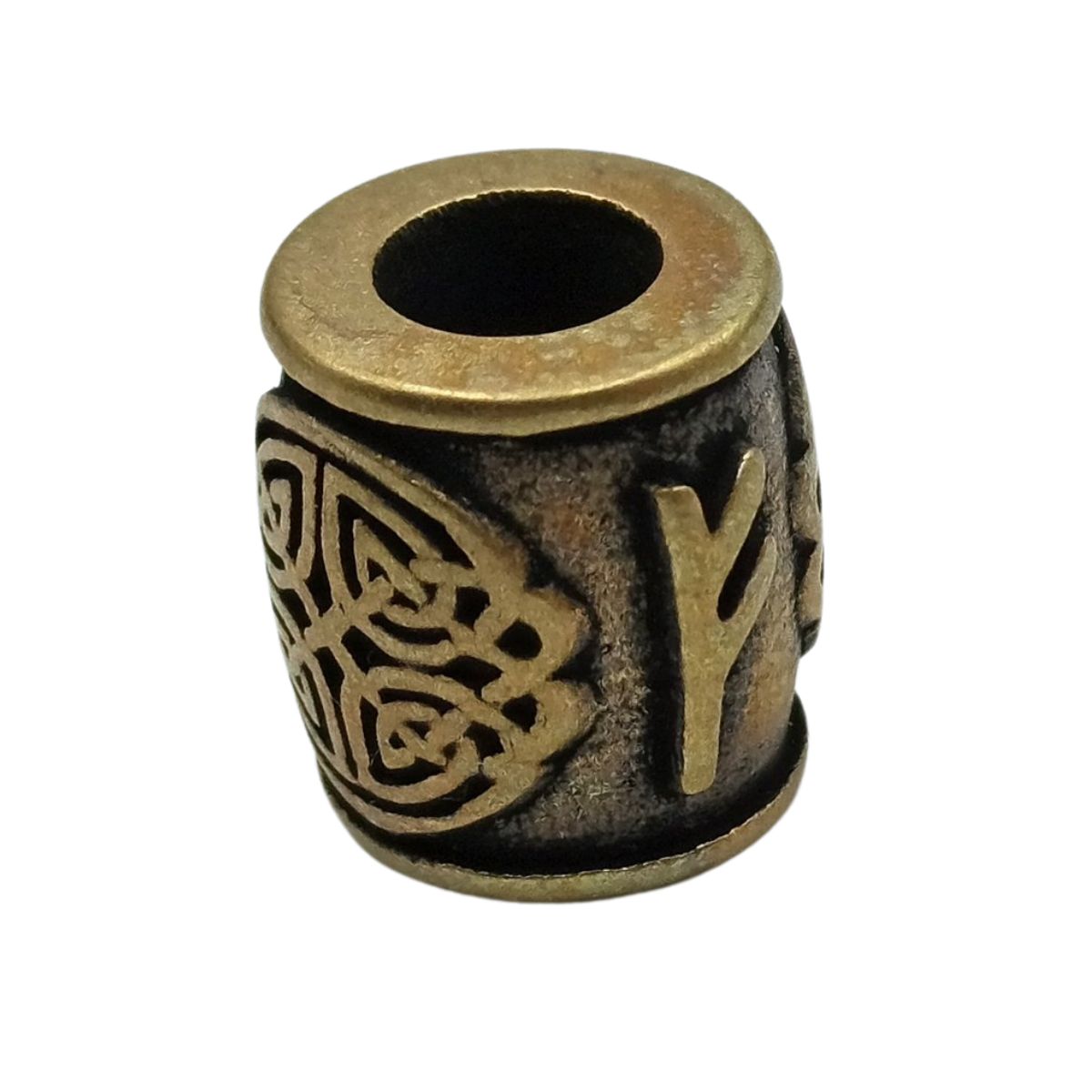 Fehu rune bead