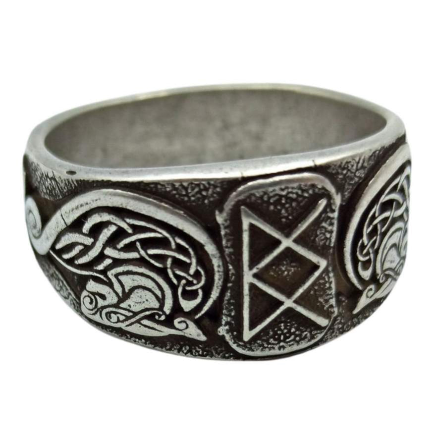 Goddess Freya ring 6 US Silver plating