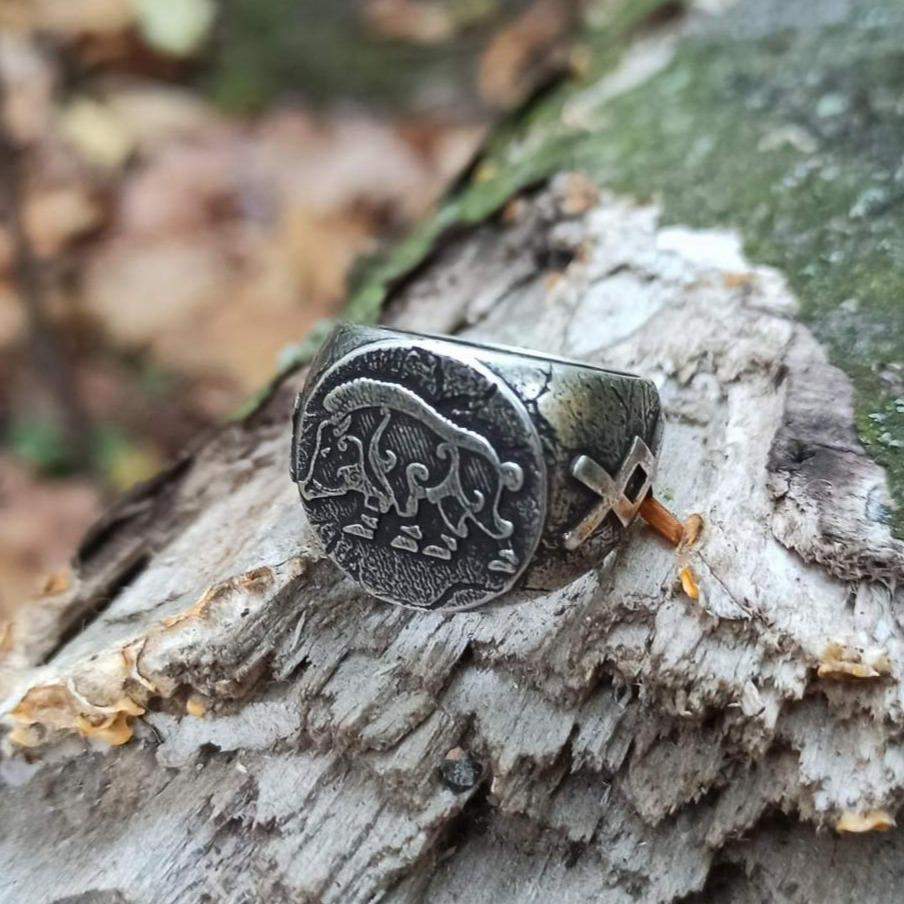 Freyr Boar ring