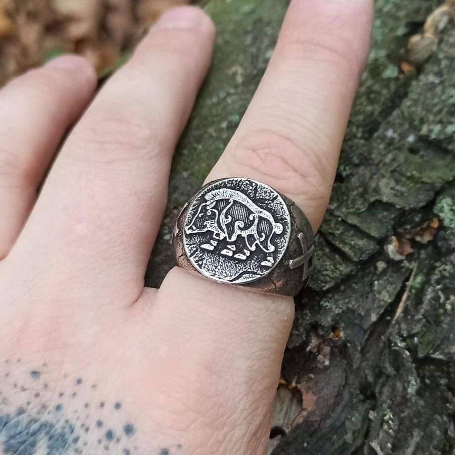 Freyr Boar ring