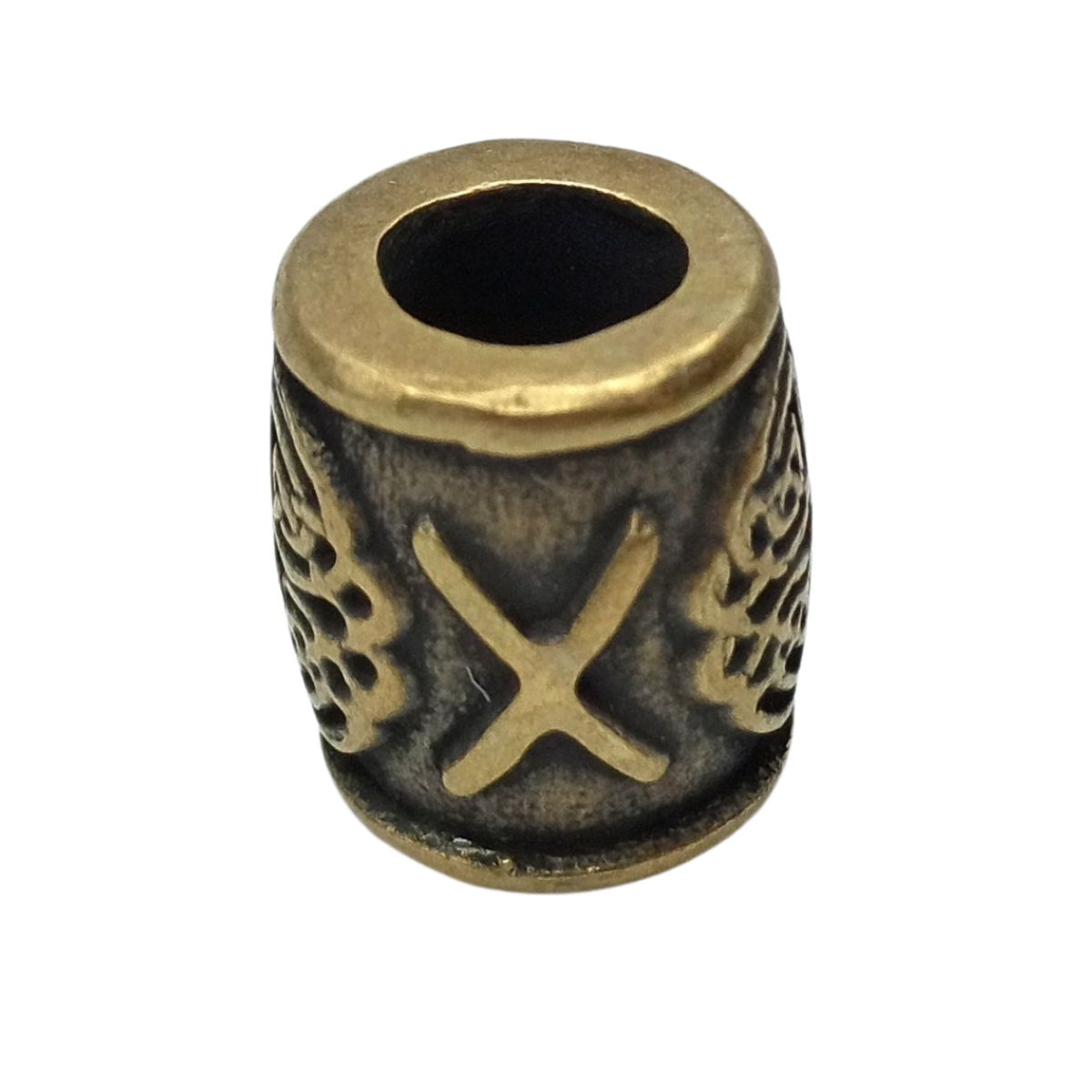 Gebo rune bead Bronze