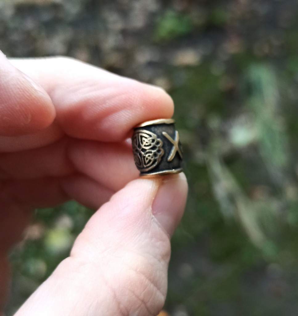 Gebo rune bead