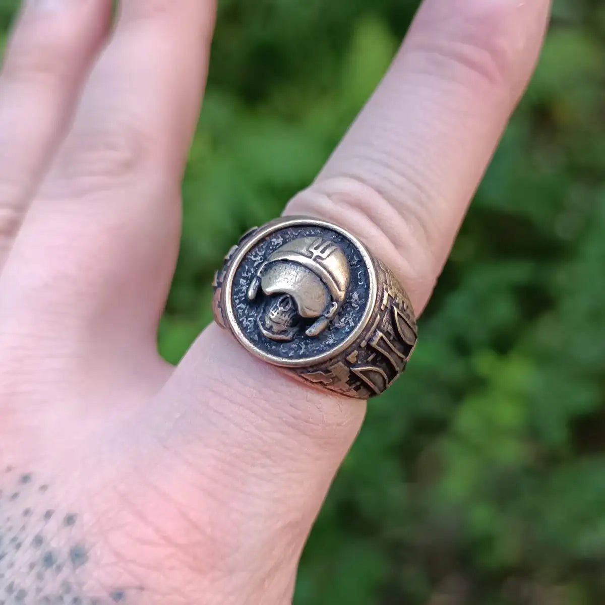 The Ghost of Kyiv signet ring