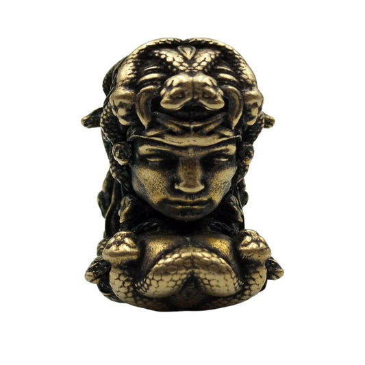 Medusa Gorgon paracord bead