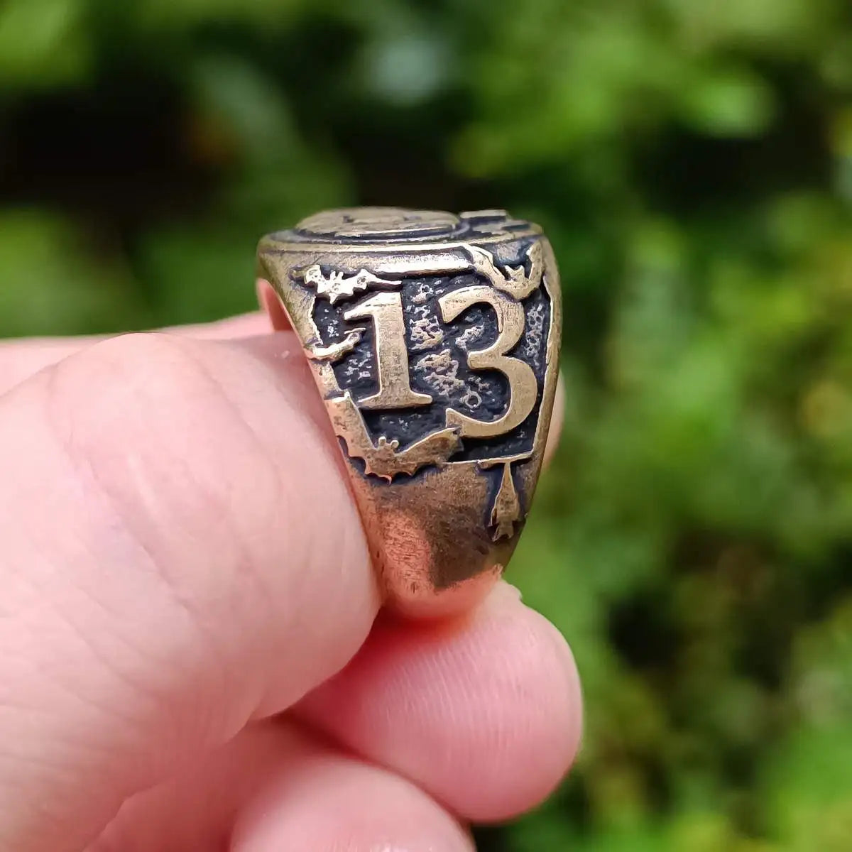 Halloween pumpkin ring