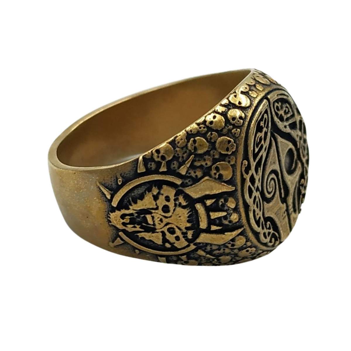 Hel goddess ring