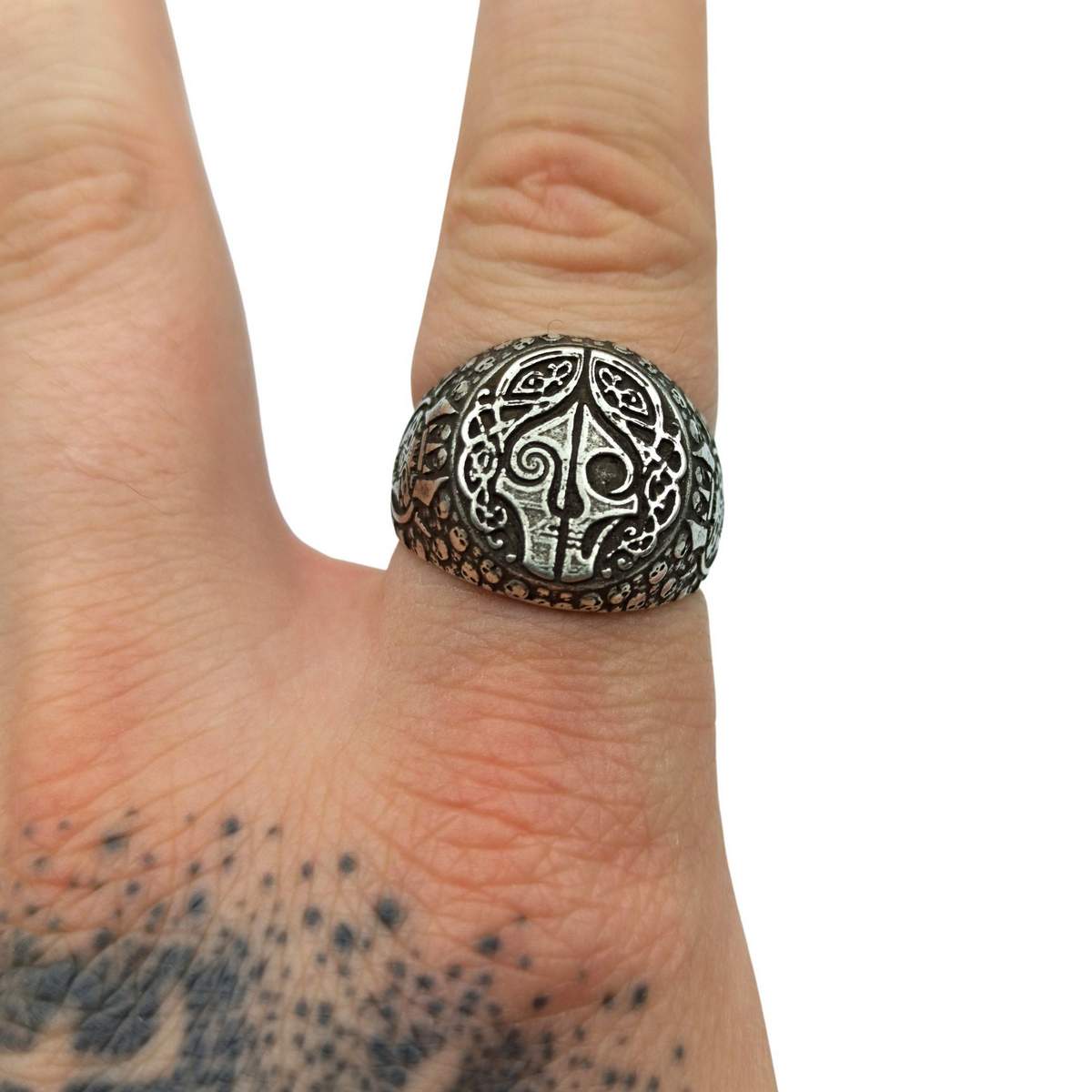 Hel goddess ring