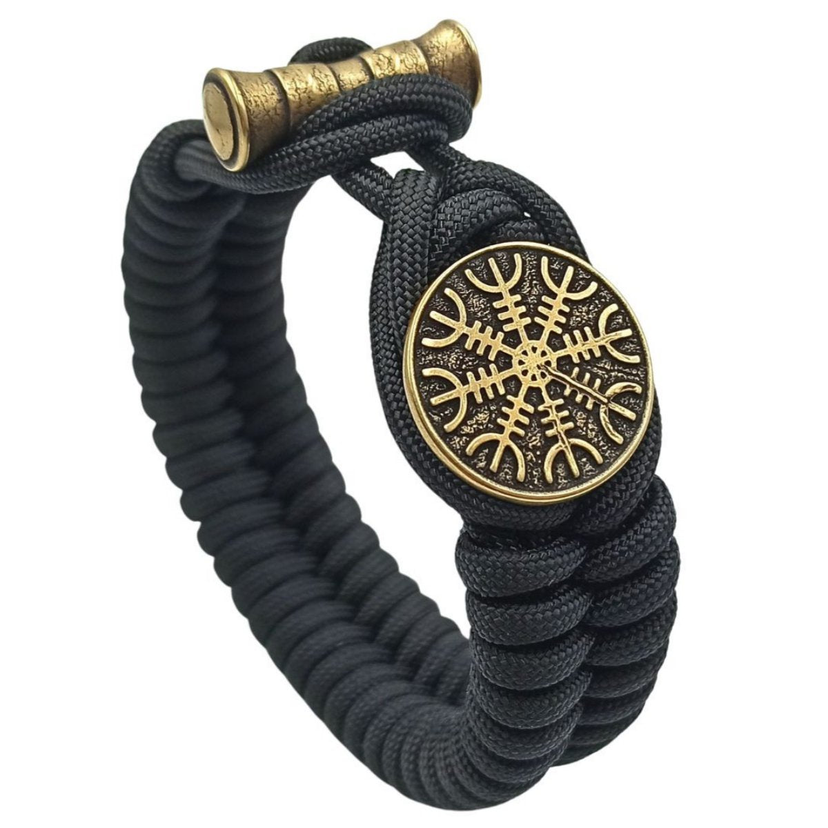 Helm of Awe paracord bracelet 6 inch | 15 Cm 1 - Black
